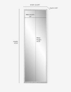 Whipple Full Length Mirror -Household Supplies Shop 09792 2 DIMS c37fe49d 9dbd 407c a777 cb9a79fe9249