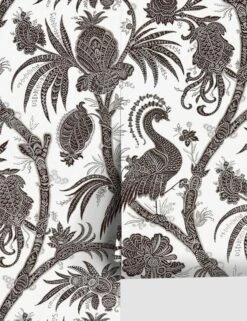 Scalamandre Balinese Peacock Wallpaper