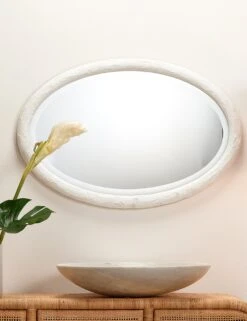 Demna Oval Mirror -Household Supplies Shop 6OVAT MIWH 5