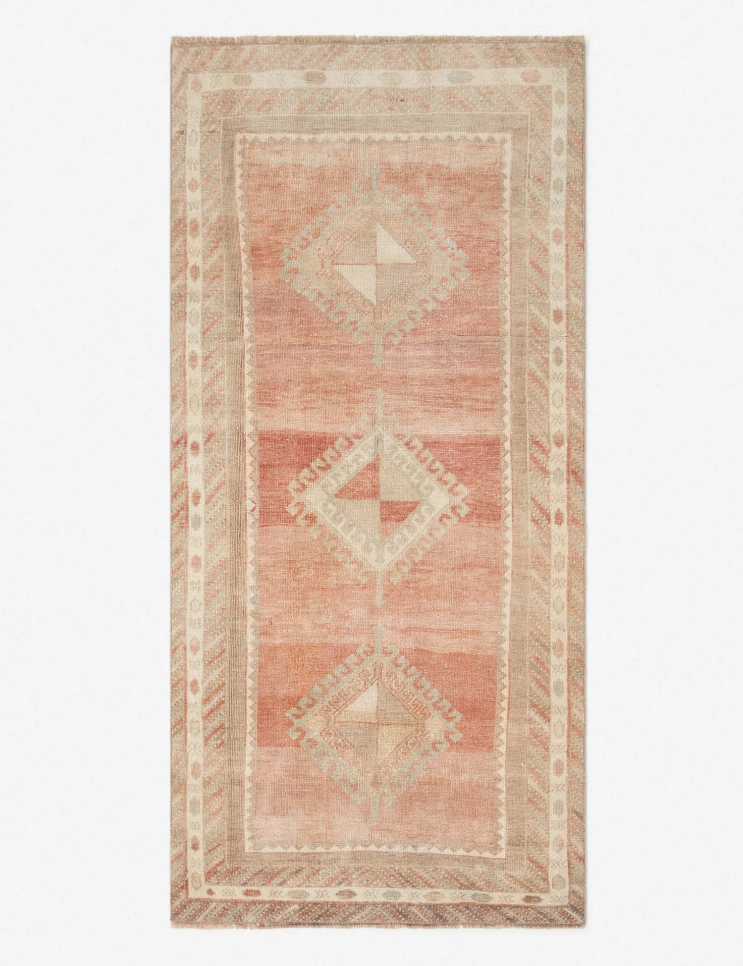 Safet Vintage Rug, 2'12" X 6'6" 3 Safet Vintage Rug, 2'12" X 6'6"