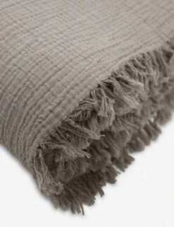 Alaia Cotton Bed Cover By House No. 23 -Household Supplies Shop AlaiaBedCover Olive 1163