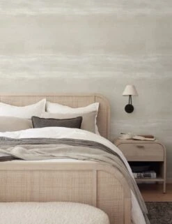 Serene Reflection Wallpaper By Carol Benson -Household Supplies Shop BedroomI 0636 MoroccanWallpaper CC1254 SITECROP