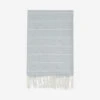 Melkam Bath Sheet By Bolé Road Textiles -Household Supplies Shop BoleRoadTextiles MelkamBathSheet LightGray 6556