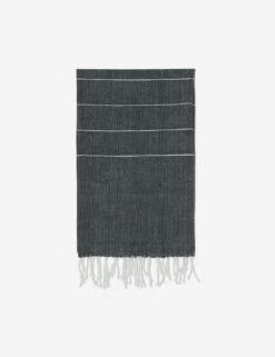 Melkam Hand Towel By Bolé Road Textiles -Household Supplies Shop BoleRoadTextiles MelkamHandTowel Onyx 6543