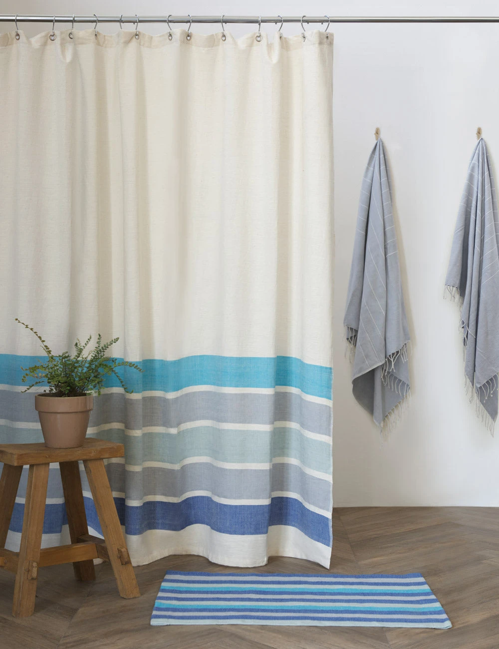 Omo Shower Curtain By Bolé Road Textiles 4 Omo Shower Curtain By Bolé Road Textiles - Image 2