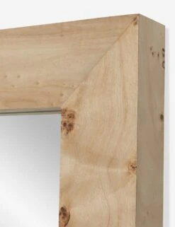 Bree Burl Wood Mirror -Household Supplies Shop BreeWallMirror 4242