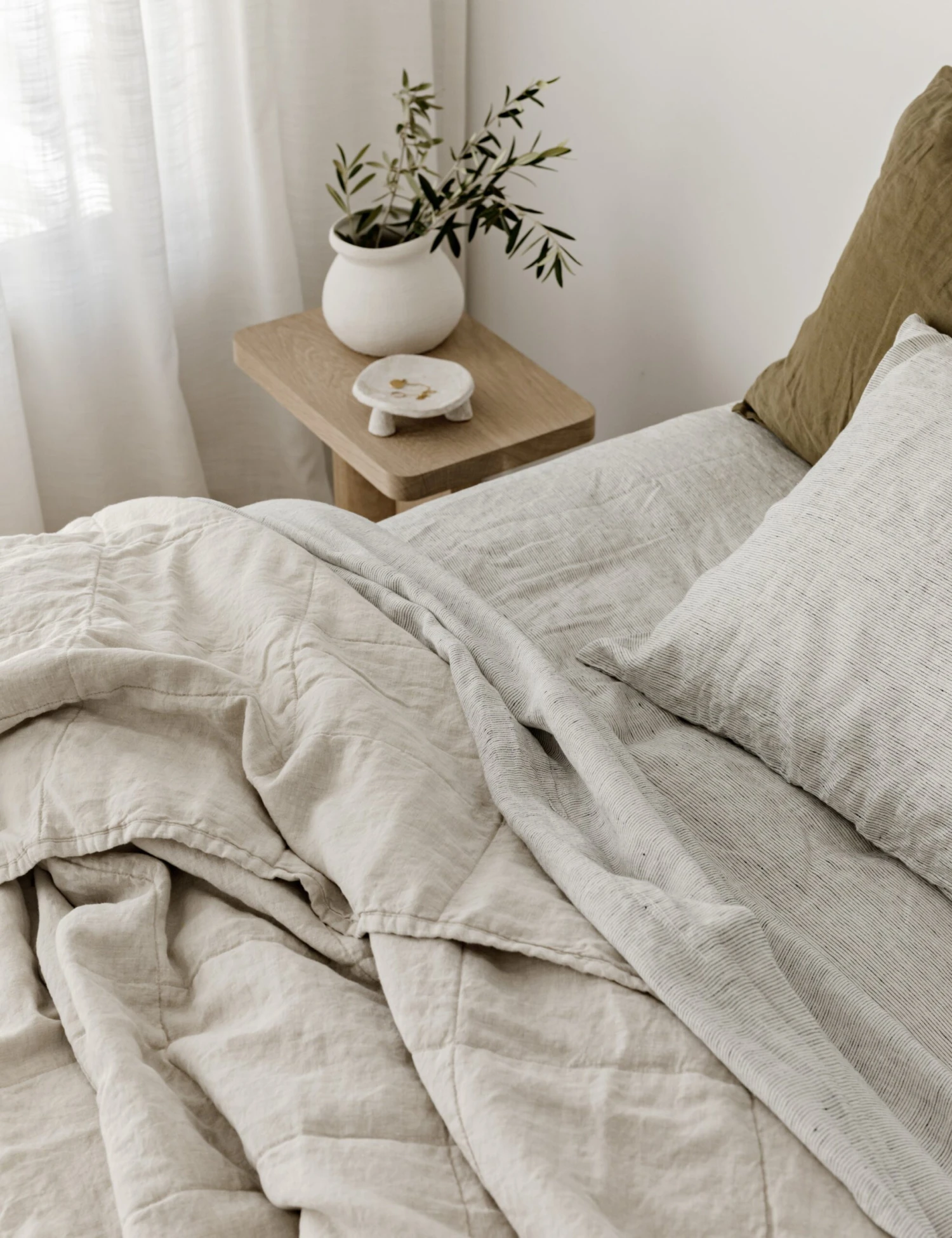 European Flax Linen Sheet Set By Cultiver 18 European Flax Linen Sheet Set By Cultiver - Image 16