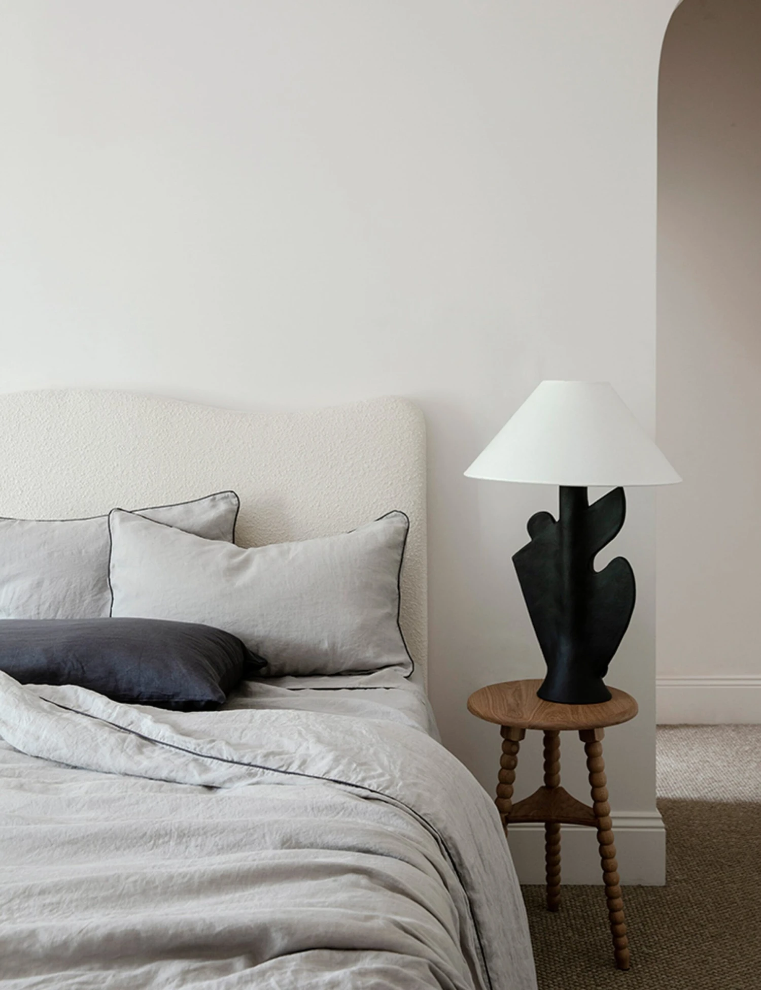 European Flax Piped Linen Sheet Set By Cultiver 7 European Flax Piped Linen Sheet Set By Cultiver - Image 5