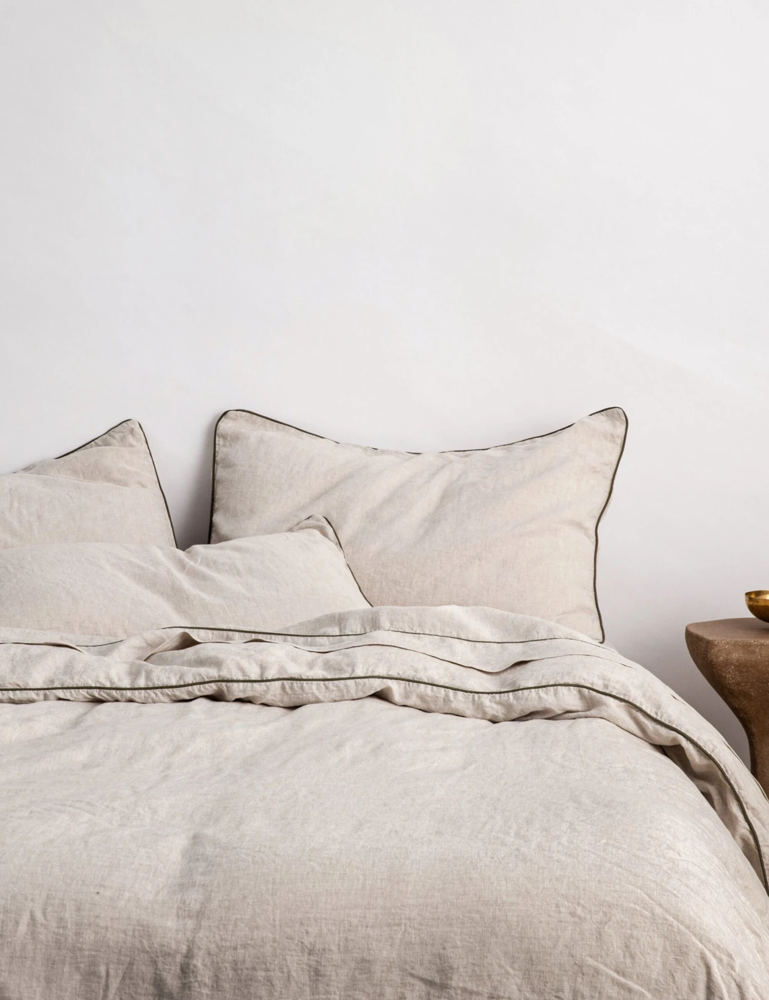 European Flax Piped Linen Sheet Set By Cultiver 11 European Flax Piped Linen Sheet Set By Cultiver - Image 9