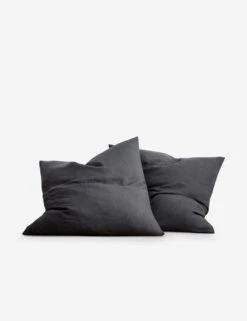 European Flax Linen Euro Pillowcases (Set Of 2) By Cultiver -Household Supplies Shop CULTIVER Slate Euro 90df9857 41ae 4cb0 b487 b33f6086f0d9