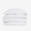 Classico Hemstitch Cotton Sateen Duvet Set By Pom Pom At Home -Household Supplies Shop ClaSSICODuvetWhite Product