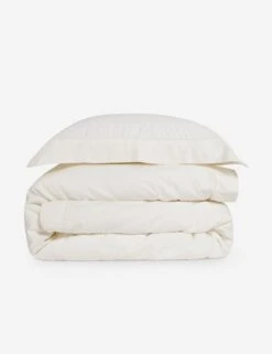Classico Hemstitch Cotton Sateen Duvet Set By Pom Pom At Home -Household Supplies Shop ClassicoDuvetIvory Product