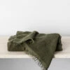 Pure Linen Bath Towel By Cultiver -Household Supplies Shop CopyofCULTIVER Pure Linen Bath Towel Forest