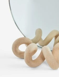 Curlee Table Mirror By SIN Ceramics -Household Supplies Shop CurleeTableMirrorbySIN Speckled A06566622551