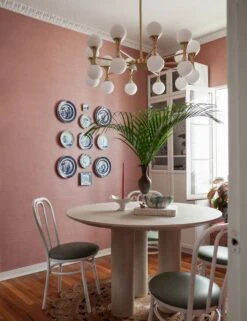 Grasscloth Solid Wallpaper By Sarah Sherman Samuel -Household Supplies Shop DiningRoom 8037 SITECROP