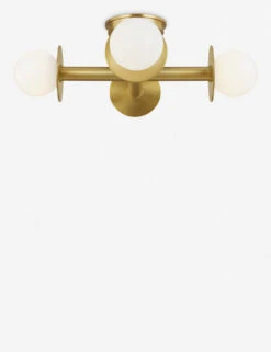 Nodes Semi-Flush Mount Light By Kelly Wearstler -Household Supplies Shop FS KF1034BBS