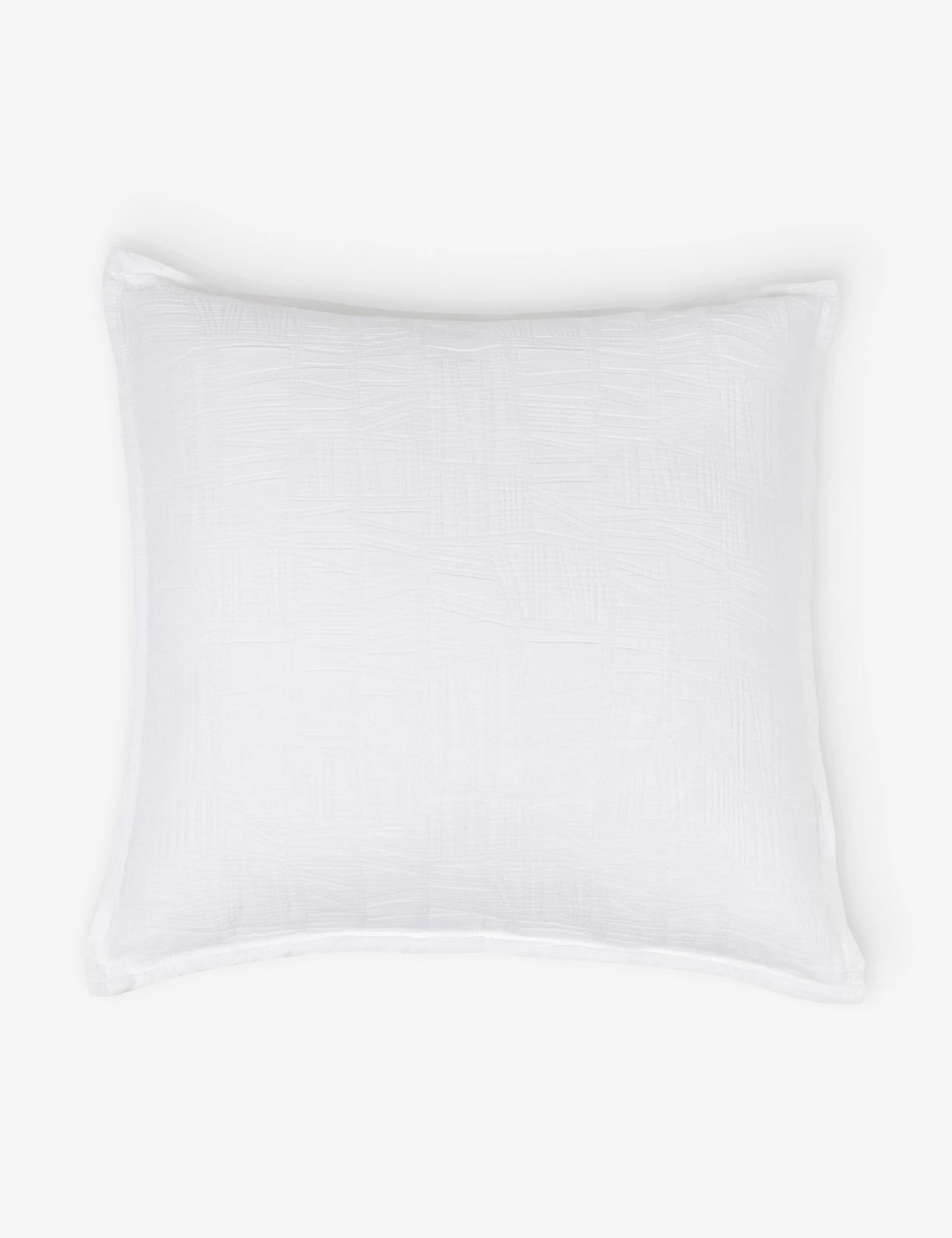 Harbour Cotton Matelassé Euro Sham By Pom Pom At Home 5 Harbour Cotton Matelassé Euro Sham By Pom Pom At Home - Image 3