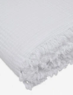 Alaia Cotton Bed Cover By House No. 23 -Household Supplies Shop HouseNo23 AlaiaBedcover White 9680