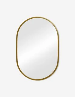 Idris Oval Mirror 15 Idris Oval Mirror -Household Supplies Shop IdrisMirror Gold Oval A06566815127 Product