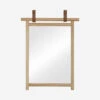 Kendyl Leather Strap Mirror -Household Supplies Shop KendylWallMirror 4982