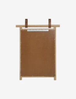 Kendyl Leather Strap Mirror -Household Supplies Shop KendylWallMirror 4987