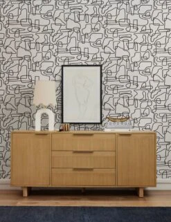 Saunders Wallpaper -Household Supplies Shop LG 4093 SITECROP LIFESTYLE