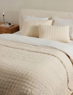 Lammin Linen Quilted Coverlet By Sarah Sherman Samuel 25 Lammin Linen Quilted Coverlet By Sarah Sherman Samuel -Household Supplies Shop LamminLinenCoverlet Goldenrod Queen Full A0656731 879 Product