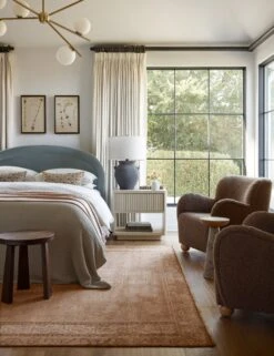 Velasquez Rug -Household Supplies Shop Lulu and Georgia Bedroom1 Evergreen 0373 LIFESTYLE Site Crop Lifestyle