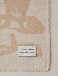 Apila Wool Throw By Sarah Sherman Samuel -Household Supplies Shop Lulu and Georgia ApilaThrowbySarahShermanSamuel Ivory Beige A0656786 158 Product