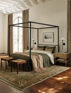 Tahj Rug -Household Supplies Shop Lulu and Georgia BedroomIII 1807 nolamp addsconce 1 Site Crop Lifestyle