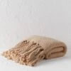 Olema Handwoven Throw -Household Supplies Shop OlemaHandwovenThrow Beige A0656690 Product