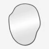 Puddle Mirror Charcoal By Sarah Sherman Samuel -Household Supplies Shop PuddleMirror Charcoal Small A0656630 4474 Product