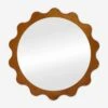 Ripple Round Mirror By Sarah Sherman Samuel 1 Ripple Round Mirror By Sarah Sherman Samuel -Household Supplies Shop RippleMirror HoneyAsh A0656752 4477 Product