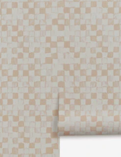 Checkerboard Wallpaper By Sarah Sherman Samuel -Household Supplies Shop SSSWallpaper Wallpaper Checkboard Beige Cream4302 SITECROP e264cefe 8b3c 4f14 92b4 8f219d38411f
