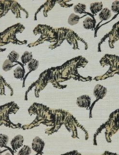 Tiger Grasscloth Wallpaper By Sarah Sherman Samuel -Household Supplies Shop TigerGrassclothWallpaper Ivory A0655823 00003
