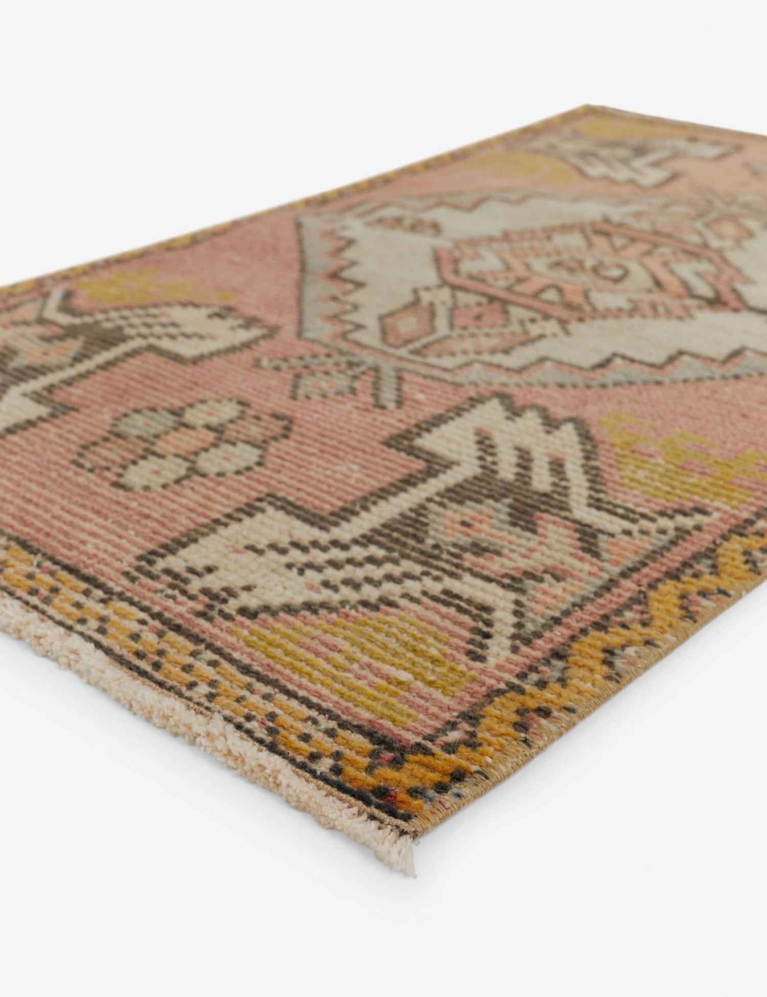 Vintage Turkish Mini Rug No. 106, 1'6" X 3' 4 Vintage Turkish Mini Rug No. 106, 1'6" X 3' - Image 2