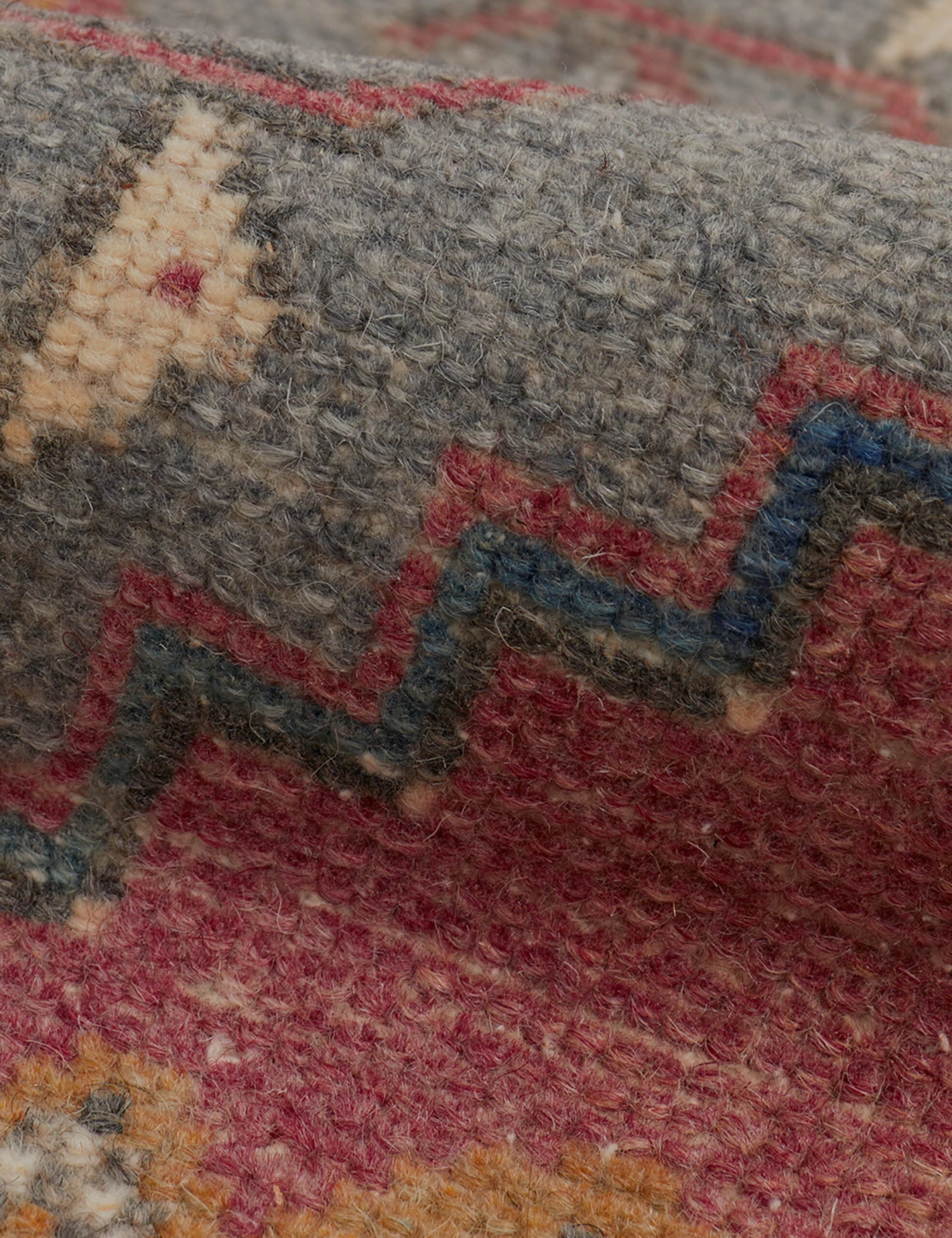 Vintage Turkish Mini Rug No. 113, 1'4" X 3'1" - Image 3