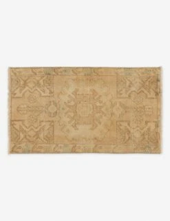 Vintage Turkish Mini Rug No. 129, 1'5" X 2'7"