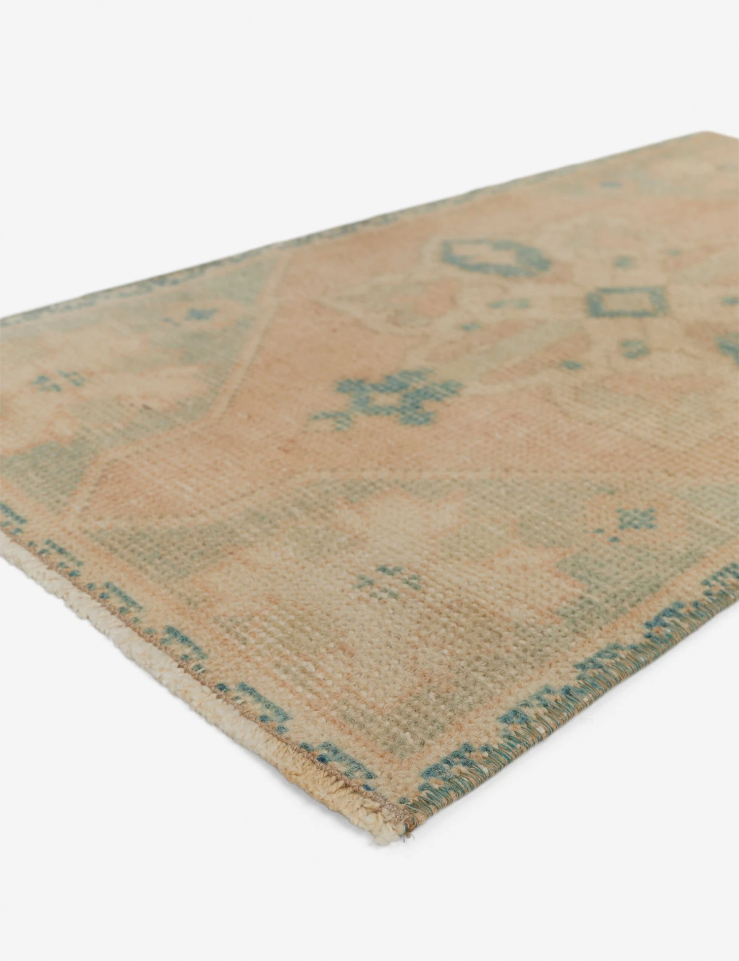 Vintage Turkish Mini Rug No. 142, 1'4" X 2'7" - Image 2