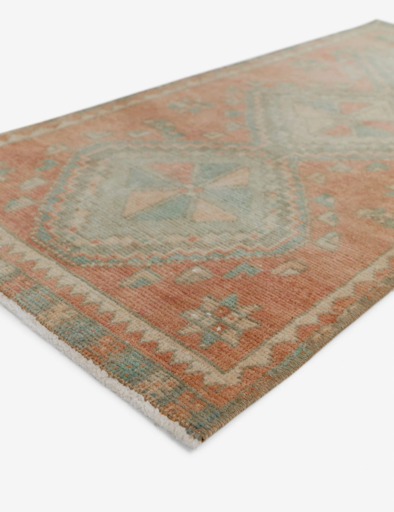 Vintage Turkish Mini Rug No. 151, 1'4" X 3'1" 4 Vintage Turkish Mini Rug No. 151, 1'4" X 3'1" - Image 2