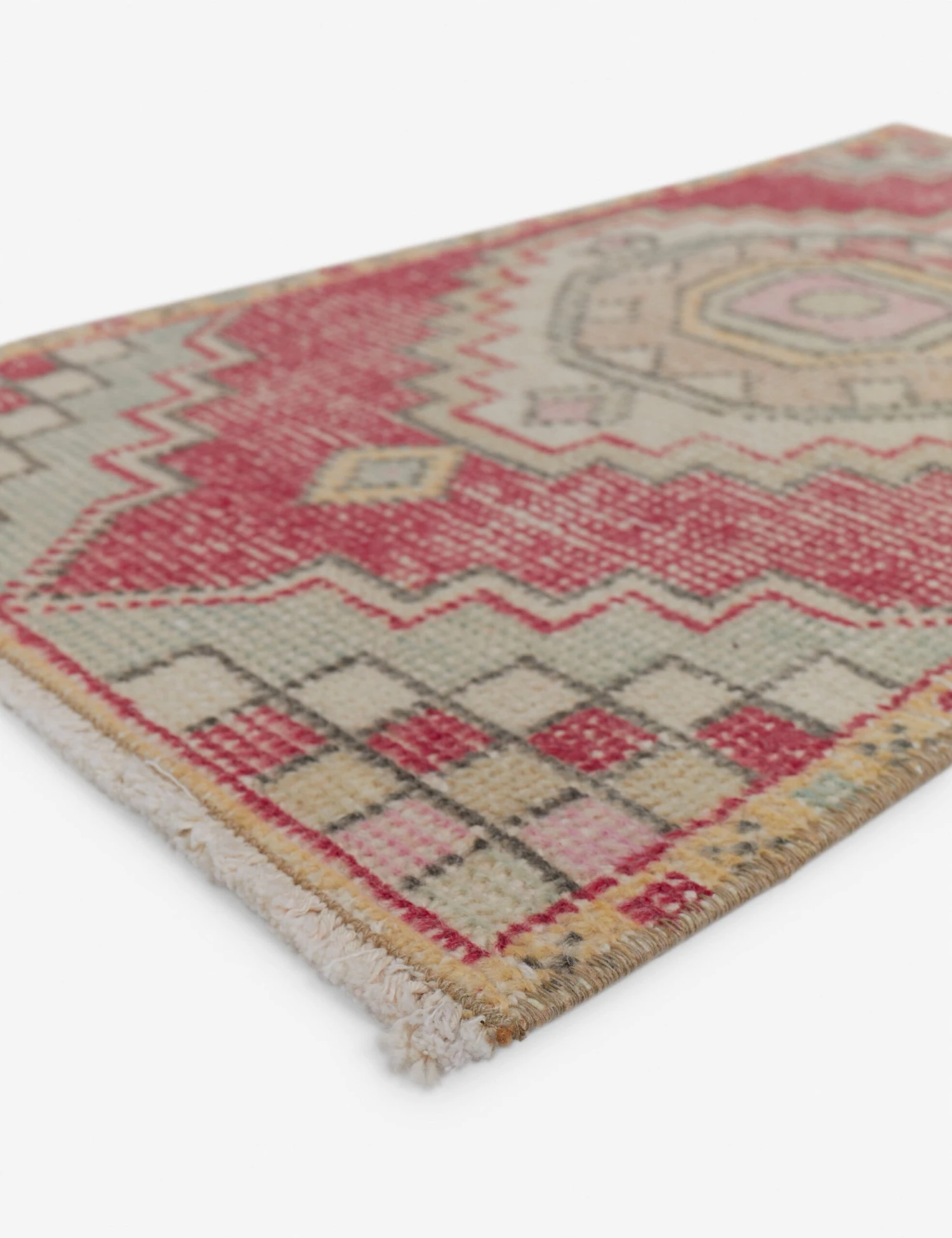 Vintage Turkish Mini Rug No. 152, 1'5" X 2'8" - Image 2