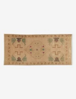 Vintage Turkish Mini Rug No. 191, 1'6" X 3'5"