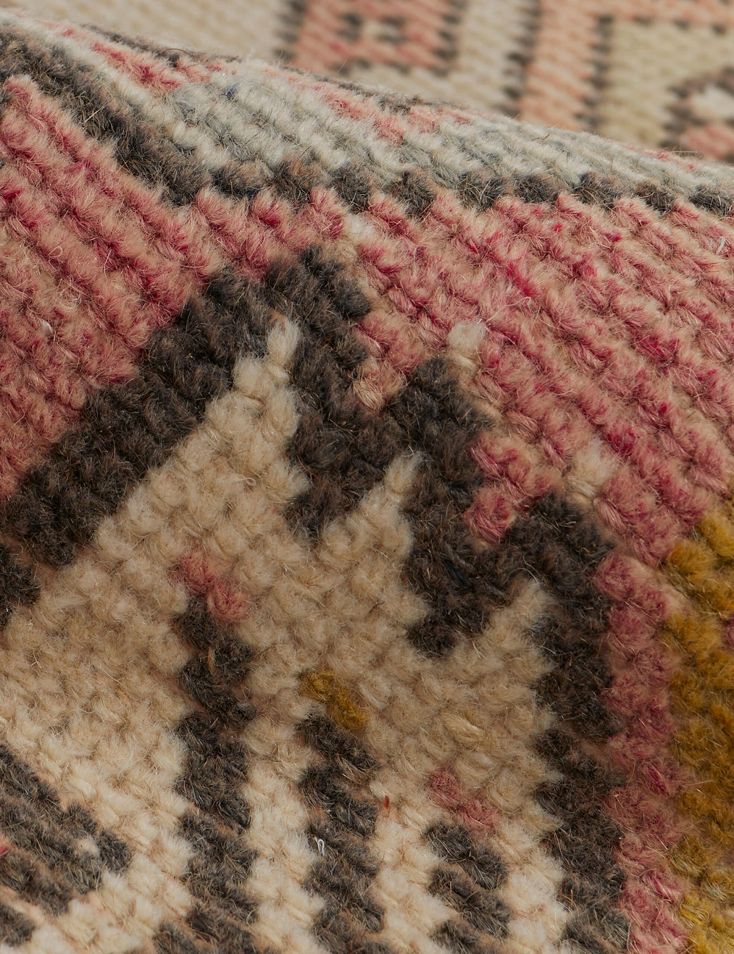 Vintage Turkish Mini Rug No. 97, 1'6" X 3'2" 5 Vintage Turkish Mini Rug No. 97, 1'6" X 3'2" - Image 3