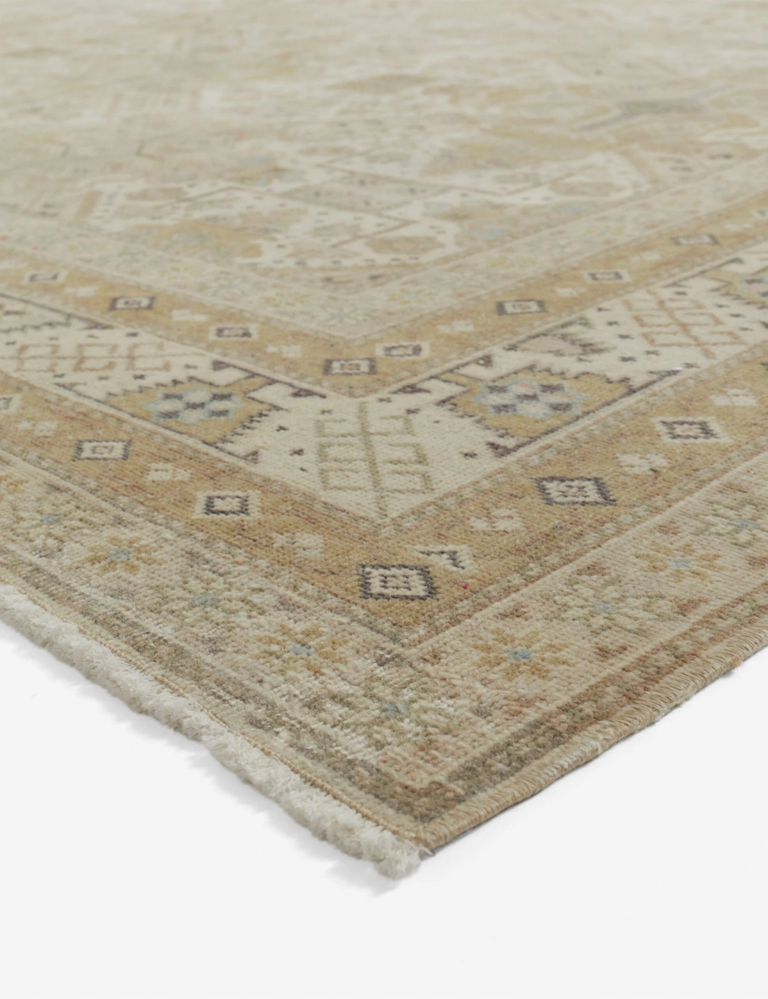 Vintage Turkish Hand-Knotted Wool Rug No. 212, 7'5" X 13'3" - Image 2