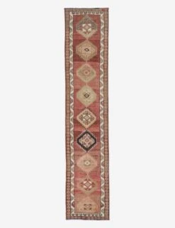 Vintage Turkish Runner Hand-Knotted Wool Rug No. 90, 2'8" X 13'9"
