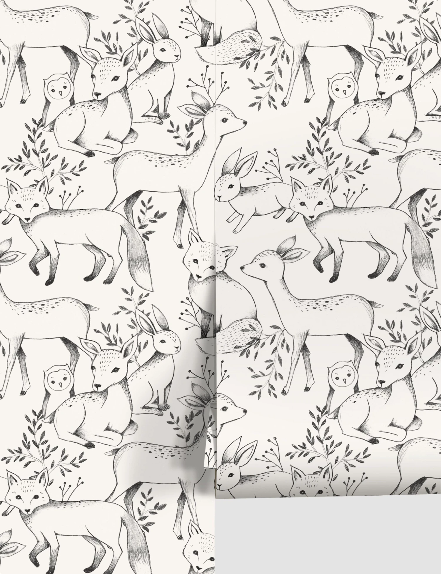 Woodland Wallpaper By Rylee + Cru 3 Woodland Wallpaper By Rylee + Cru