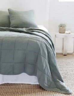 Antwerp Coverlet By Pom Pom At Home -Household Supplies Shop antwerpmoss2