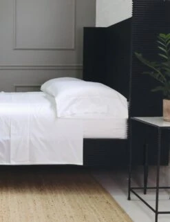 Classico Hemstitch Cotton Sateen Sheet Set By Pom Pom At Home 9 Classico Hemstitch Cotton Sateen Sheet Set By Pom Pom At Home -Household Supplies Shop classicowhitesheetsetcopy 1