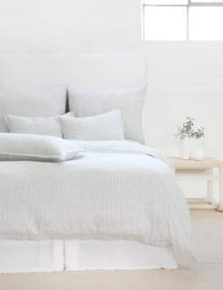 Connor Linen Cotton Duvet By Pom Pom At Home -Household Supplies Shop connordenimfront