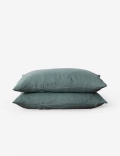 European Flax Linen Pillowcases (Set Of 2) By Cultiver -Household Supplies Shop cultiver linen bedding bluestone pillowcase 6380aeb7 c1bf 49ea ad38 a160dea4cf5c